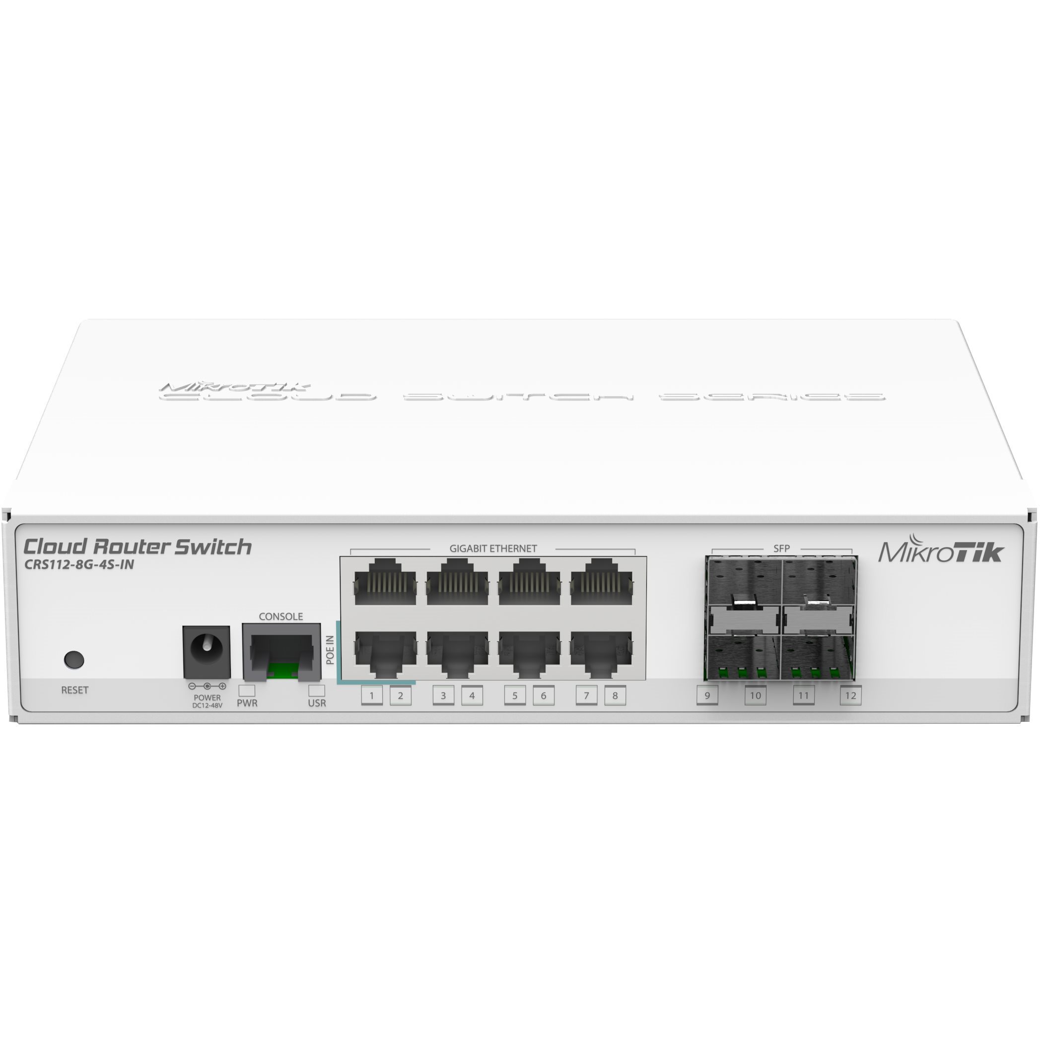   Switch   Switch Cloud 8 Giga 4 SFP dual boot CRS112-8G-4S-IN