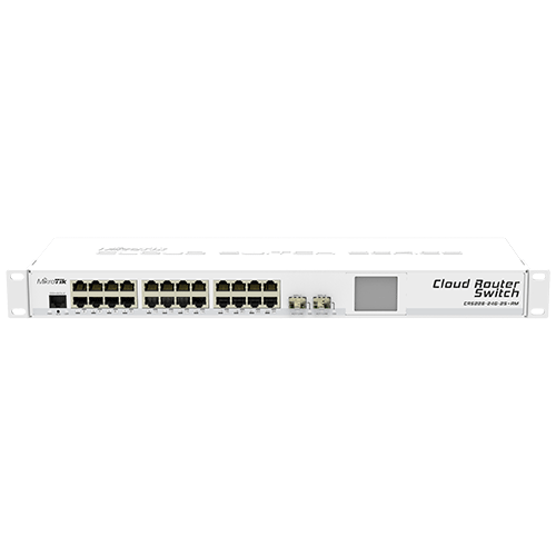   Switch   Switch Cloud 24 ports Giga 2 SFP+ dual boot CRS326-24G-2S+RM