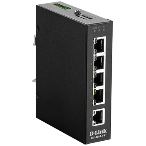   Switch   Switch Non-Manageable Indus. 5 Ports Giga Ethernet DIS-100G-5W