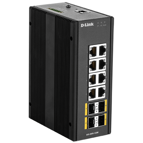  Switch   Switch L2 Indus. 8 Ports Giga + 4 Ports SFP Giga DIS-300G-12SW